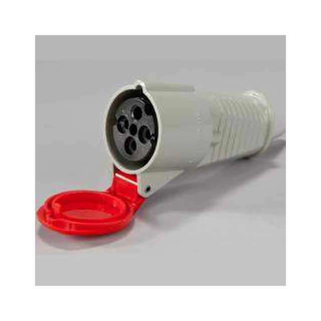 Quick-connect, insulating, 16A / 400V 3p + n + socket with IP-44
