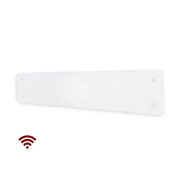 Radiador eléctrico Adax Clea Wi-Fi L, blanco, 10 KWT (1000 W)