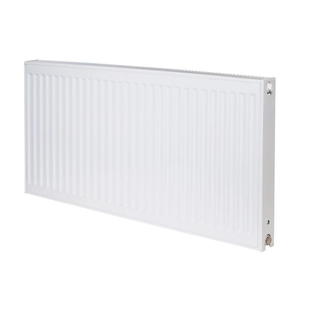 Radiador PURMO C21S 500x500, potência de aquecimento: 578W (75/65/20°C), radiador de painel em aço com ligação lateral, PURMO Compact, branco RAL9016