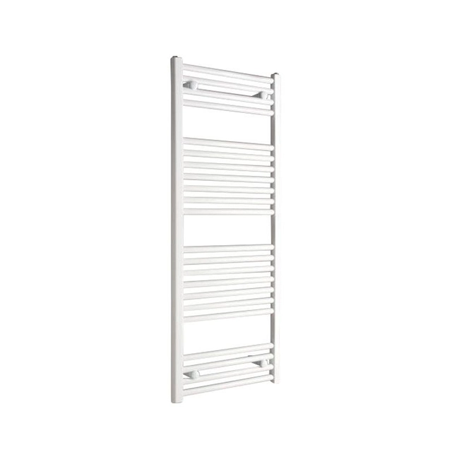 Radiateur salle de bain ONNLINE PB 120X045 469W droit, raccordement par le bas, espacement = 405mm, blanc RAL9016