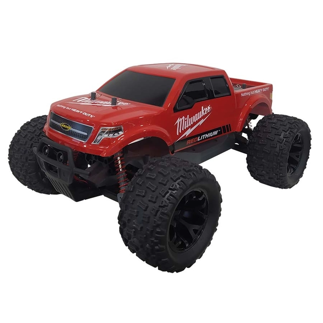 Rádióvezérlésű Milwaukee Monster Truck Tamiya Carson teherautó,1:10