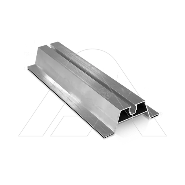 Rail trapézoïdal - Pont trapézoïdal avec ruban EPDM 70x300 millimètre