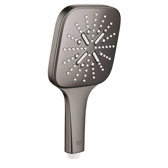 Rainshower SmartActive handdouche 130 kubus 3 stromen, hard grafiet