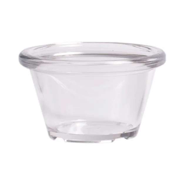 Ramekin beholder, diameter 6 cm gennemsigtig