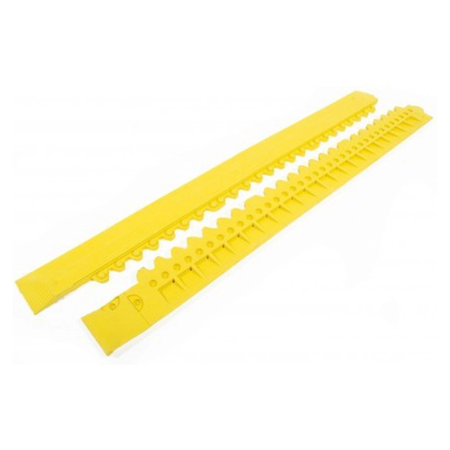 Ramp Edge For Industrial Mat Coba Yellow 75 Mm X 1 M - Male (100% Nitrile)
