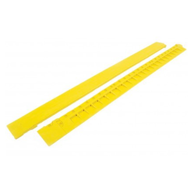 Ramp Edge For Industrial Mats Coba Yellow 75 Mm X 1 M - Female