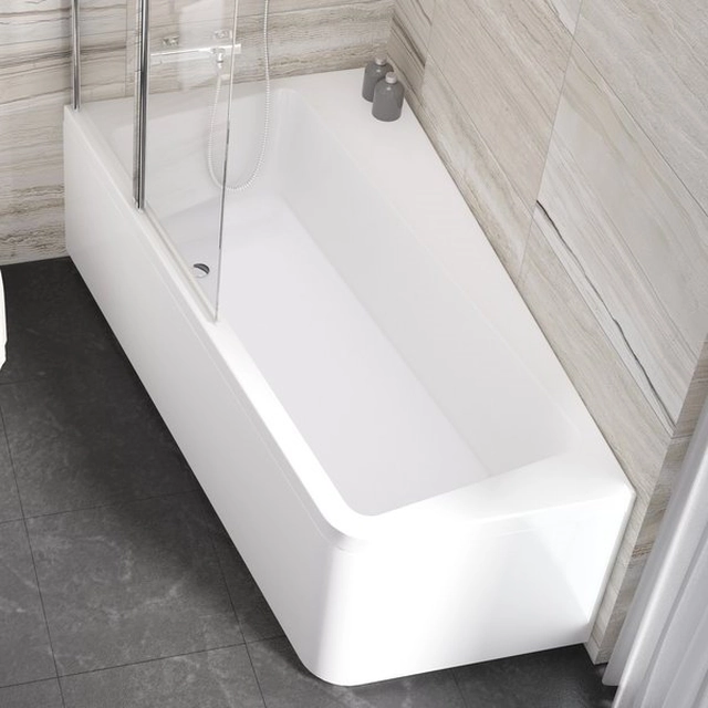 Ravak asymmetrical bathtub 10°, 160x95, left