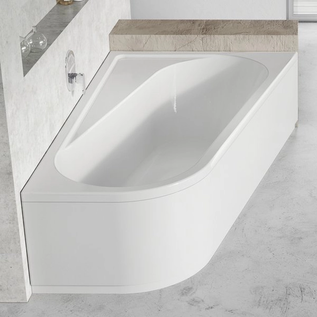 Ravak Chrome asymmetrical bath, 170x105, right
