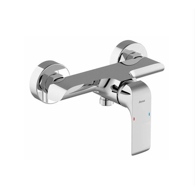 Ravak Flat chrome shower faucet