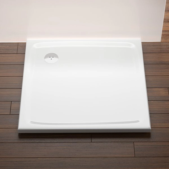 Ravak Perseus Pro Flat cast shower tray, %w0/% white