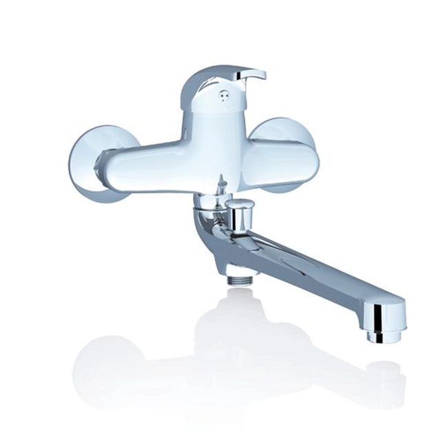 Ravak Rosa wall-mounted mixer for bath/shower with long faucet RS 051.00/150