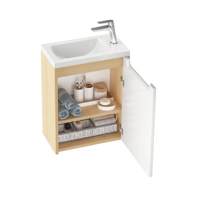 Ravak SD 400 Classic under-basin cabinet door, R white