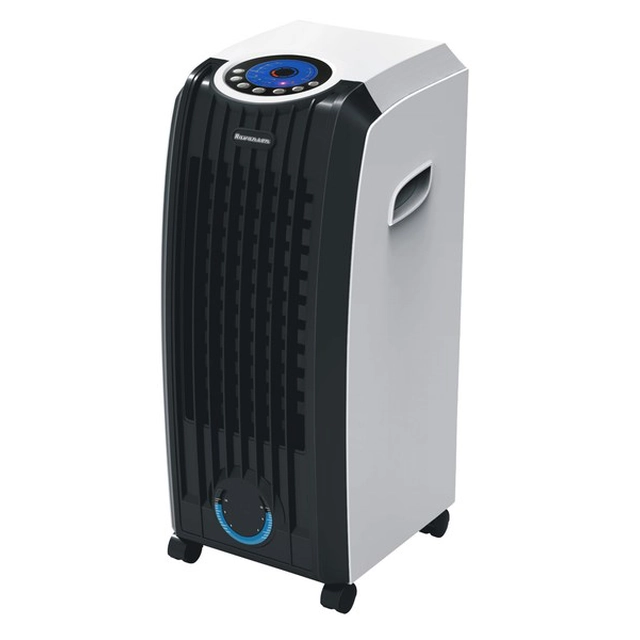 Ravanson KR-7010 (60W; 3 portable air conditioner, operating speed, control lamp, possibility of using ICE BOX cooling cartridges, air flow 500 m3/h)