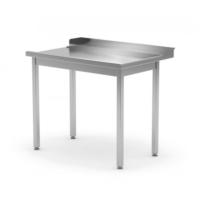 Razkladalna miza za pomivalne stroje brez police - desno 1100 x 700 x 850 mm POLGAST 247117-P 247117-P