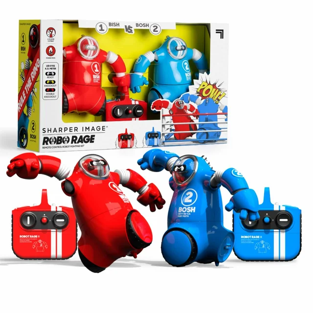 RC Robotgevechtset para dois jogadores - com verlichting - radiobestuurbaar - RC-auto