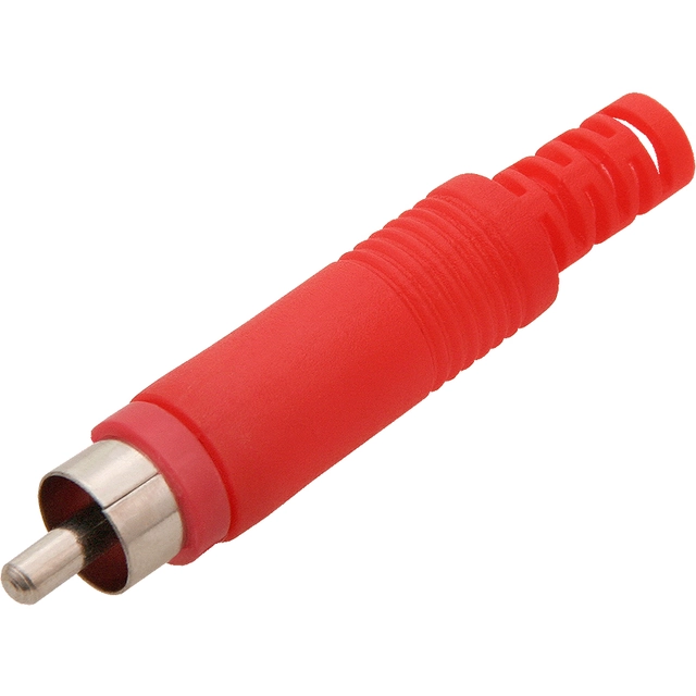 RCA cinch plug RED HQ 100szt