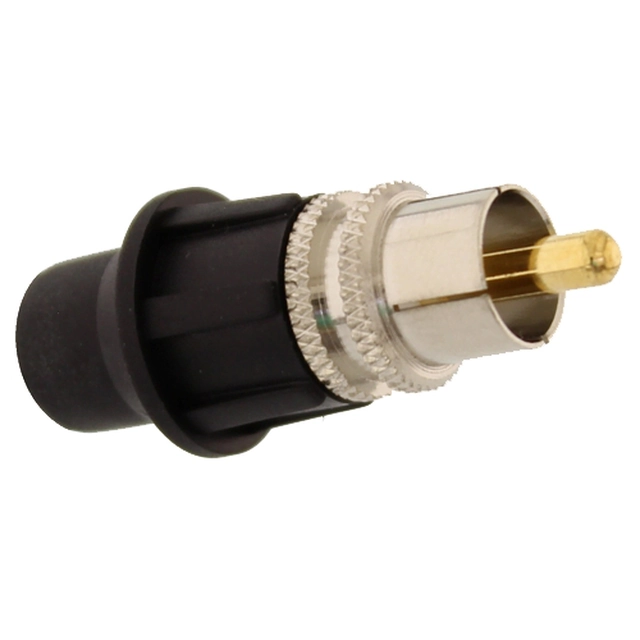 RCA-connector (mannelijk) - CAP-SYSTEEM