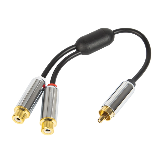 RCA:WTYK-2GNIAZDA METAL splitter