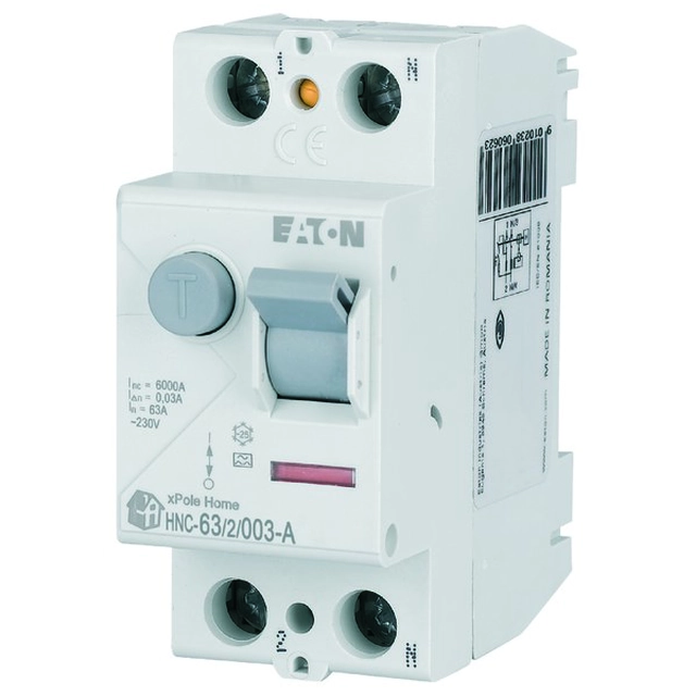 RCD 6kA type A HNC-63/2/003-A