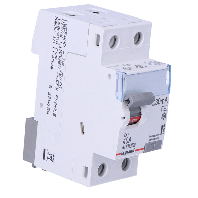 RCD P302 2P 40A 30MA AC TIPS TX3