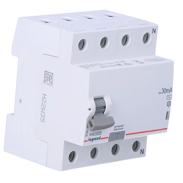 RCD RX3 4P 40A 30MA AC TIPS