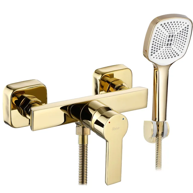 REA ARGUS ZŁOTY GOLD shower faucet