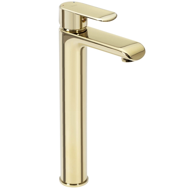 REA BLOOM Golden Tall basin mixer