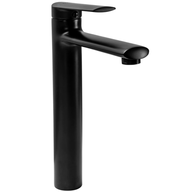 Rea Buzz Black washbasin faucet, high - ADDITIONALLY 5% DISCOUNT ON CODE REA5