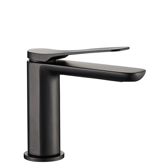 REA CREEK Black Low washbasin faucet