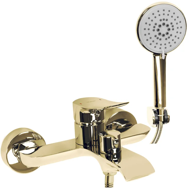 REA Dart Gold bathtub faucet