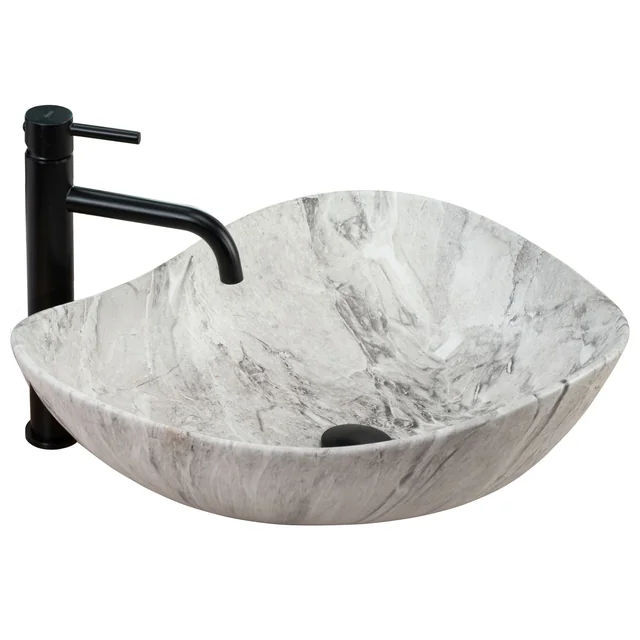 Rea Dora Stone countertop washbasin