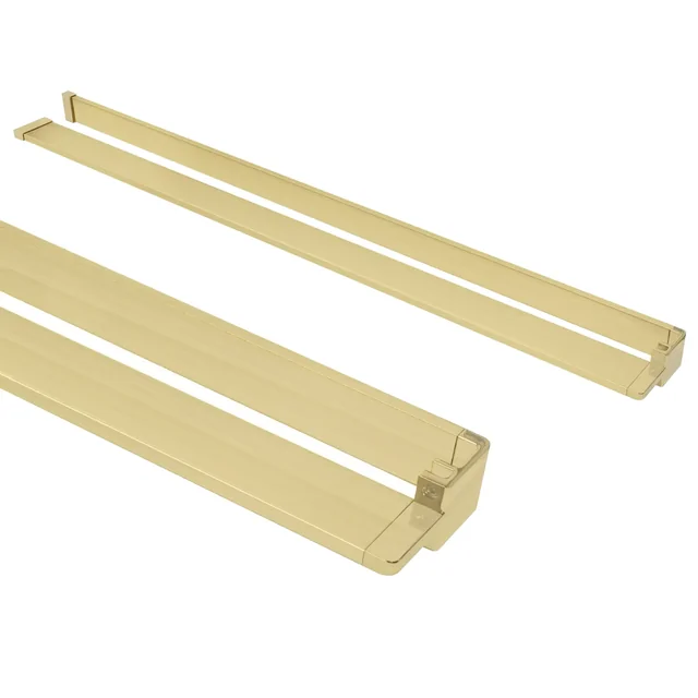 Rea Evo towel rack/shelf, brushed gold - Additionally, 5% discount with code REA5