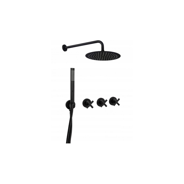 Rea Exit Black Mat concealed shower set - additional 5% DISCOUNT with code REA5