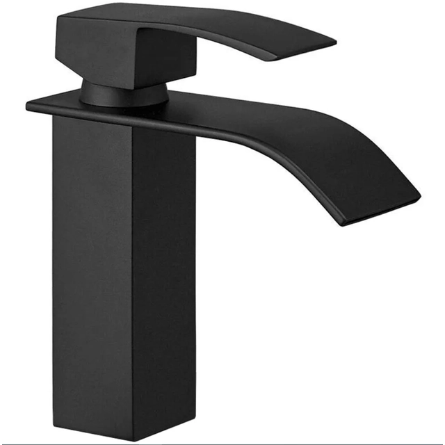 Rea Falcon Black washbasin faucet low - ADDITIONALLY 5% DISCOUNT ON CODE REA5