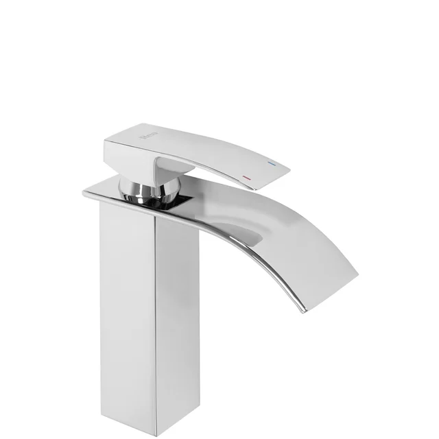 Rea Falcon washbasin tap 18 Chrome Low