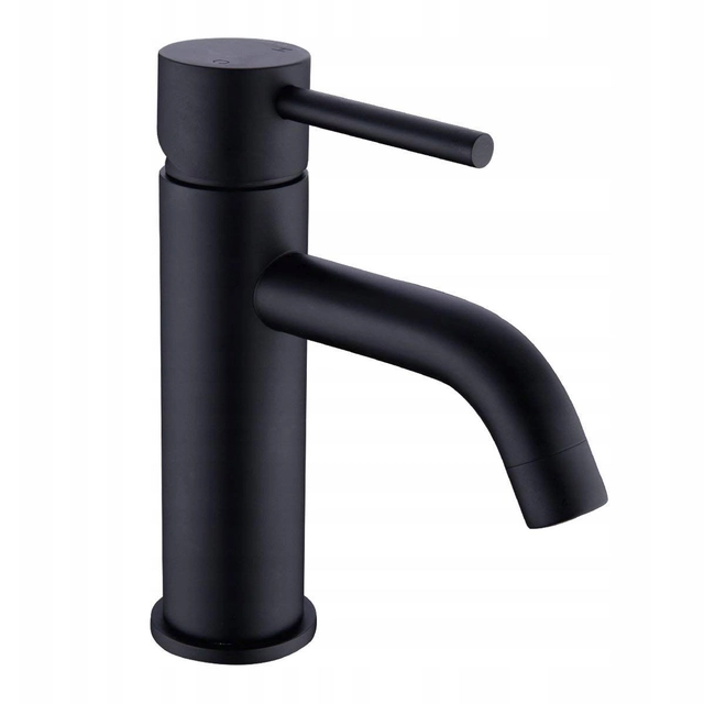 Rea Graf Black Low washbasin faucet