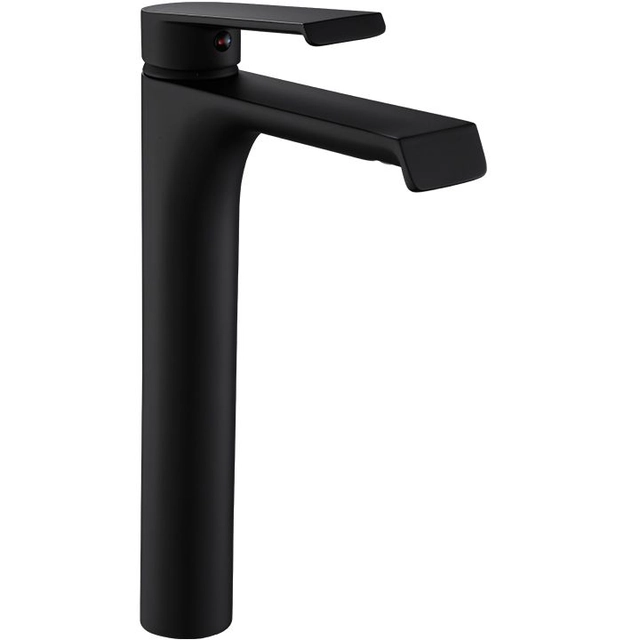 REA HASS Black Tall basin mixer