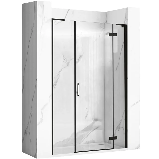 Rea Hugo shower door 120 Black