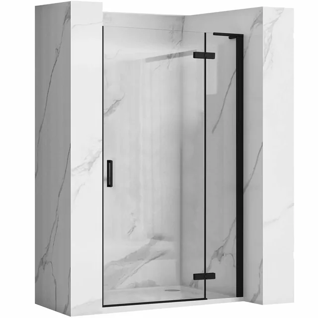 Rea Hugo shower door 90 Black