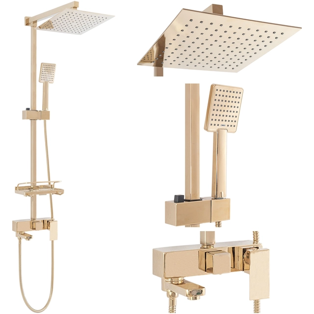 REA Jack Gold shower set