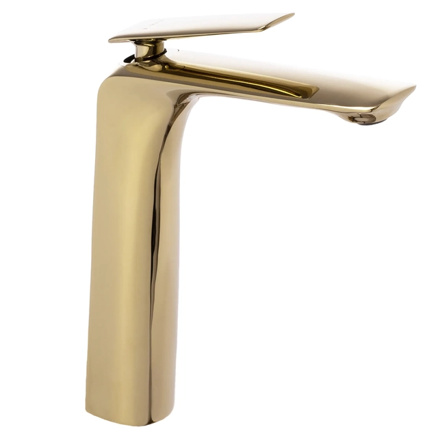 Rea Jager gold washbasin faucet high - Additionally 5% discount with code REA5