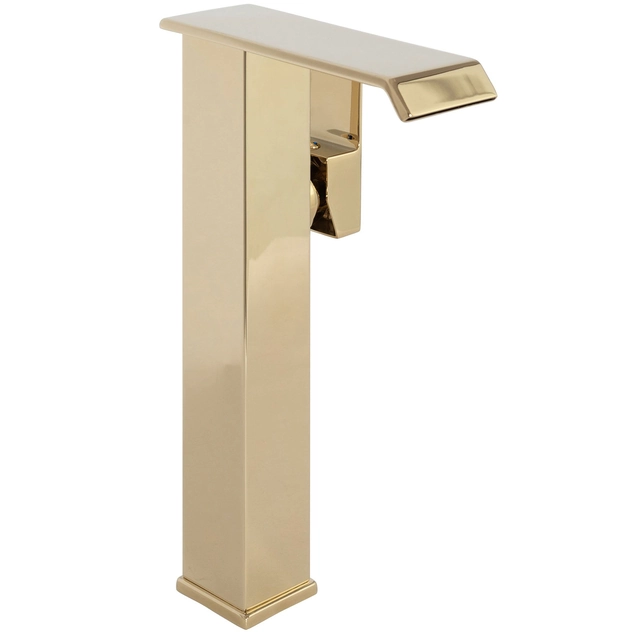 REA KENT gold tall washbasin mixer