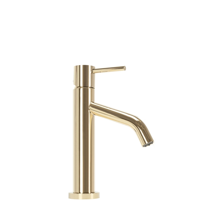 REA LEVEL Gold Low Gold Washbasin Faucet