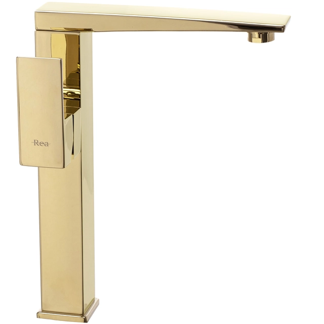 REA LEVI Gold High Washbasin Mixer