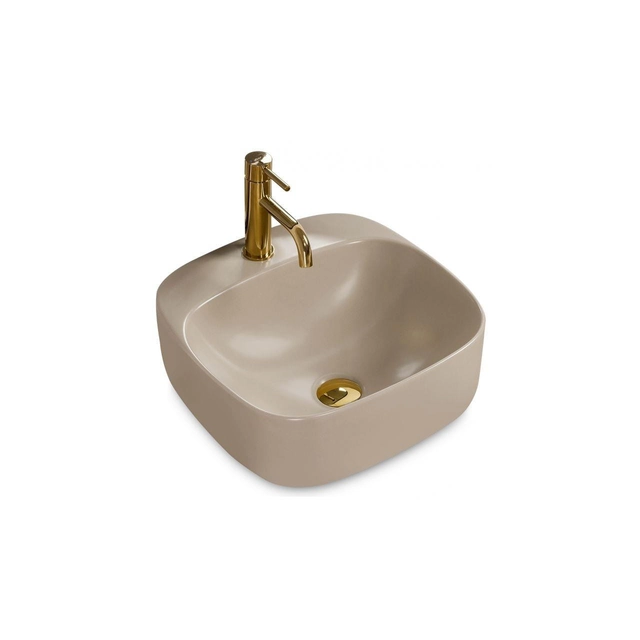 Rea Luiza countertop washbasin 42 Gray Matt - additional 5% DISCOUNT with code REA5