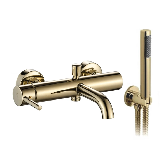 Rea Lungo gold bathtub faucet - Additionally 5% discount with code REA5