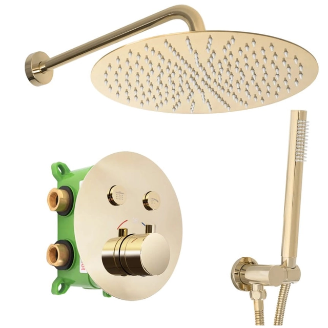 Rea Lungo Miller Gold concealed shower set - additional 5% DISCOUNT with code REA5