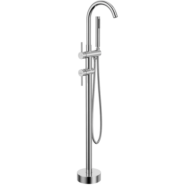 Rea Lungo Ortis Chrome Bathtub Faucet