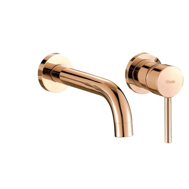 Rea Lungo Rose Gold skjult mixer + BOX