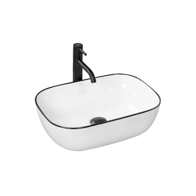 Rea Marbel countertop washbasin 465x330x135 mm - Additionally 5% discount with code REA5